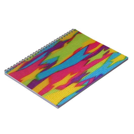 Zigzag Dyes Notitieboek (Linkerzijde)