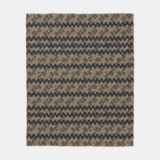 Zigzag Fleece Blanket (Voorkant)