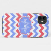 Zigzag-geblazen pasta Case-Mate iPhone case (Achterkant (horizontaal))
