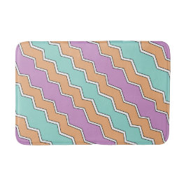 ZigZag geometrisch patroon Badmat