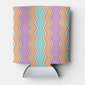 ZigZag geometrisch patroon Blikjeskoeler (Voorkant)