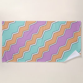ZigZag geometrisch patroon Strandlaken