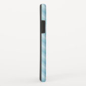 Zigzag gepatenteerde blauwe naam initiaal Case-Mate iPhone case (Achterkant/rechts)