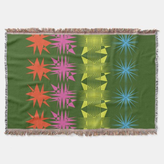 Zigzag Gooi Deken (Voorkant)