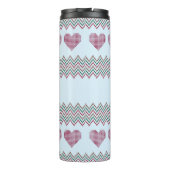 Zigzag harten thermosbeker (Achterkant)