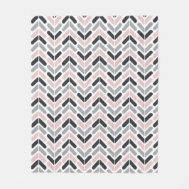 Zigzag Hugs Fleece Deken