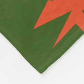 zigzag Illustreren Fleece Deken (Hoek)