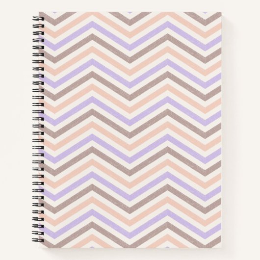 ZigZag Jot Blush Roze Lavendel Notitieboek (Voorkant)