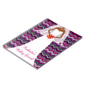 ZigZag Journal-laptop van de Afrikaanse Amerikaans Notitieboek (Linkerzijde)