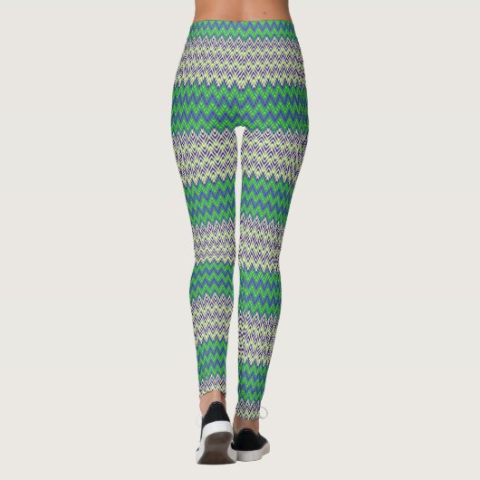 Zigzag Leggings (Achterkant)
