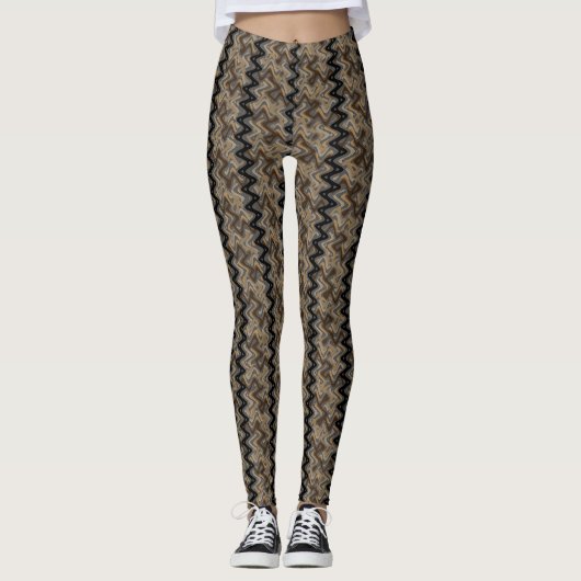 Zigzag-Leggings Leggings (Voorkant)