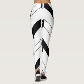 zigzag-Leggings voor vrouwen Leggings (Achterkant)