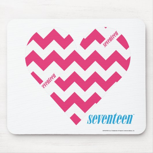 ZigZag Magenta 3 Muismat (Voorkant)