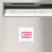ZigZag Magenta 4 Magneet (Insitu (Vaatwasser))
