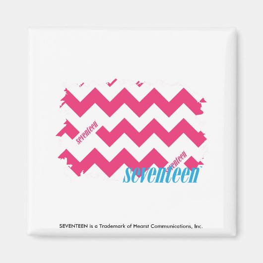 ZigZag Magenta 4 Magneet (Voorkant)