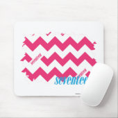 ZigZag Magenta 4 Muismat (Met muis)