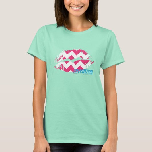 ZigZag Magenta T-shirt (Voorkant)