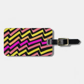 ZigZag Marker Pattern Bagagelabel (Voorkant horizontaal)