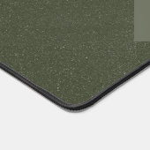 Zigzag Moss Green Desk Mat – (Hoek)