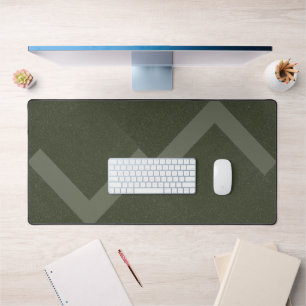 Zigzag Moss Green Desk Mat –