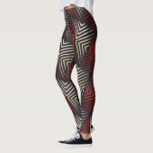 zigzag motief leggings (Links)
