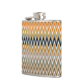 Zigzag Multicolor Pattern Heupfles (Links)