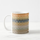 Zigzag Multicolor Pattern Koffiemok (Links)