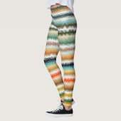 Zigzag Multicolor Pattern Leggings (Links)