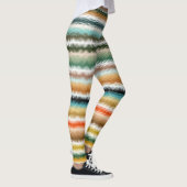 Zigzag Multicolor Pattern Leggings (Rechts)