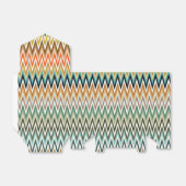 Zigzag Multicolored Pattern Bedankdoosjes (Uitgevouwen)