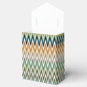Zigzag Multicolored Pattern Bedankdoosjes (Geopend)