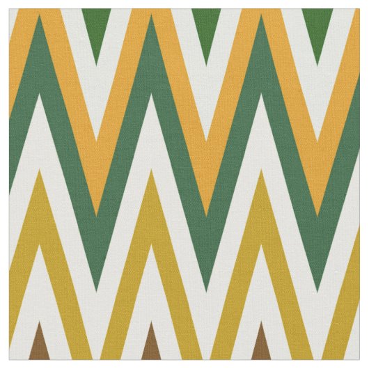 Zigzag Multicolored Pattern Stof (Close Up)