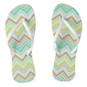Zigzag MultiColors Blue Teenslippers (Voetbed)