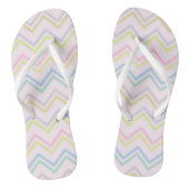 Zigzag MultiColors Roze Teenslippers (Voetbed)