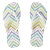 Zigzag MultiColors Witte Teenslippers (Voetbed)