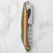 Zigzag naadloos patroon kurkentrekker (Achterkant)