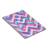 zigzag ontwerp notitieblok notitieboek (Rechterzijde)