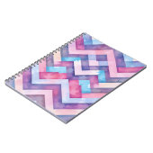 zigzag ontwerp notitieblok notitieboek (Linkerzijde)