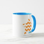 ZigZag Oranje 3 Mok (Voorkant rechts)