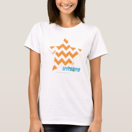 ZigZag Oranje 3 T-shirt (Voorkant)