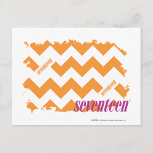 ZigZag Oranje 4 Briefkaart