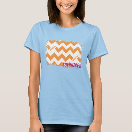 ZigZag Oranje 4 T-shirt (Voorkant)