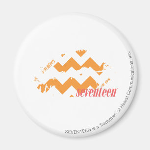 ZigZag Oranje Magneet