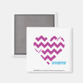 ZigZag Paars 2 Magneet (Voorkant / Achterkant)