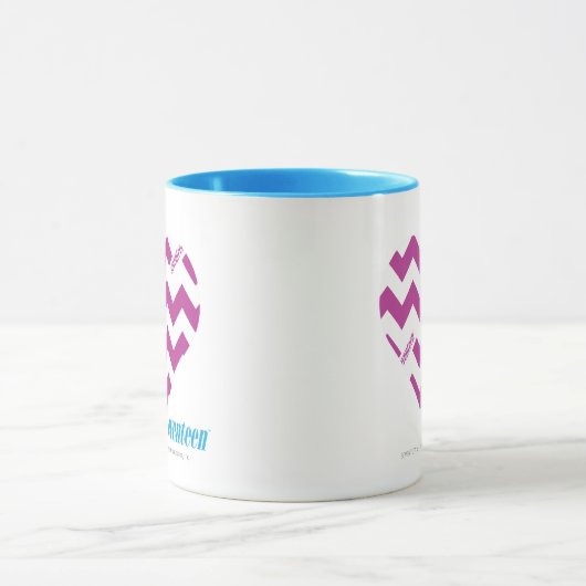 ZigZag Paars 2 Mok (Midden)