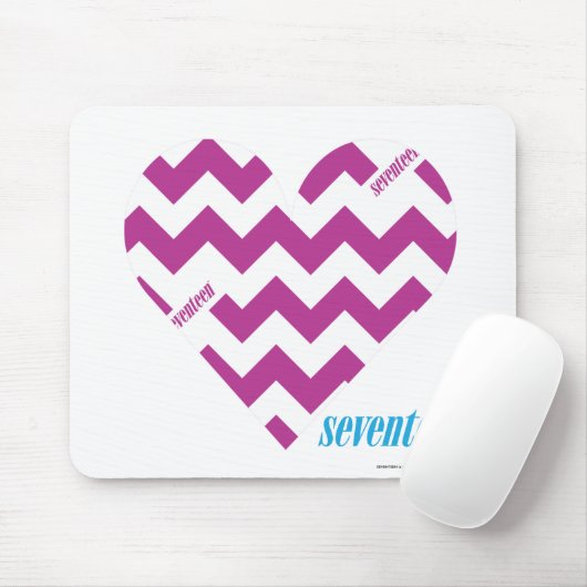 ZigZag Paars 2 Muismat (Met muis)