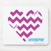 ZigZag Paars 2 Muismat (Voorkant)