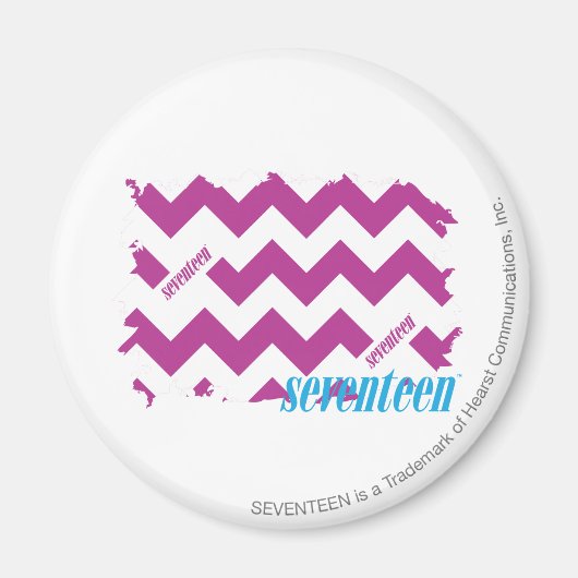 ZigZag Paars 3 Magneet (Voorkant)