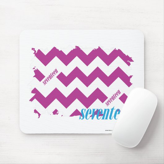 ZigZag Paars 3 Muismat (Met muis)