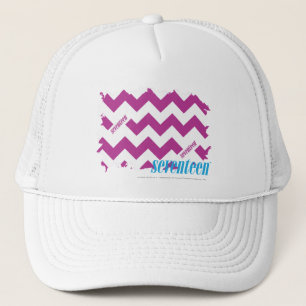 ZigZag Paars 3 Trucker Pet